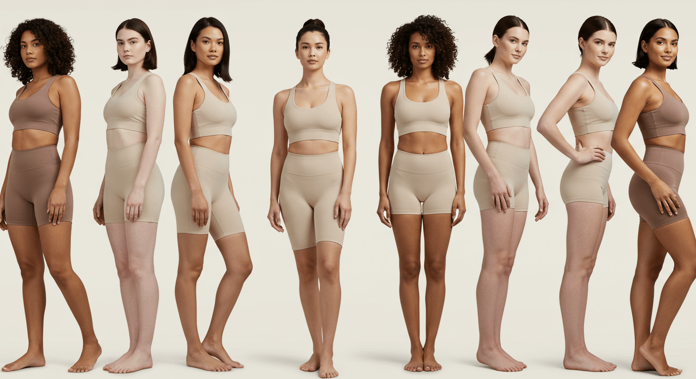 Dressing for Your Body Shape in ProfitOutfits Apparel featuring diverse women in shapewear.