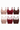 11692-3-OXBLOOD RED / ATMOSPHERE / CHOC MARTINI