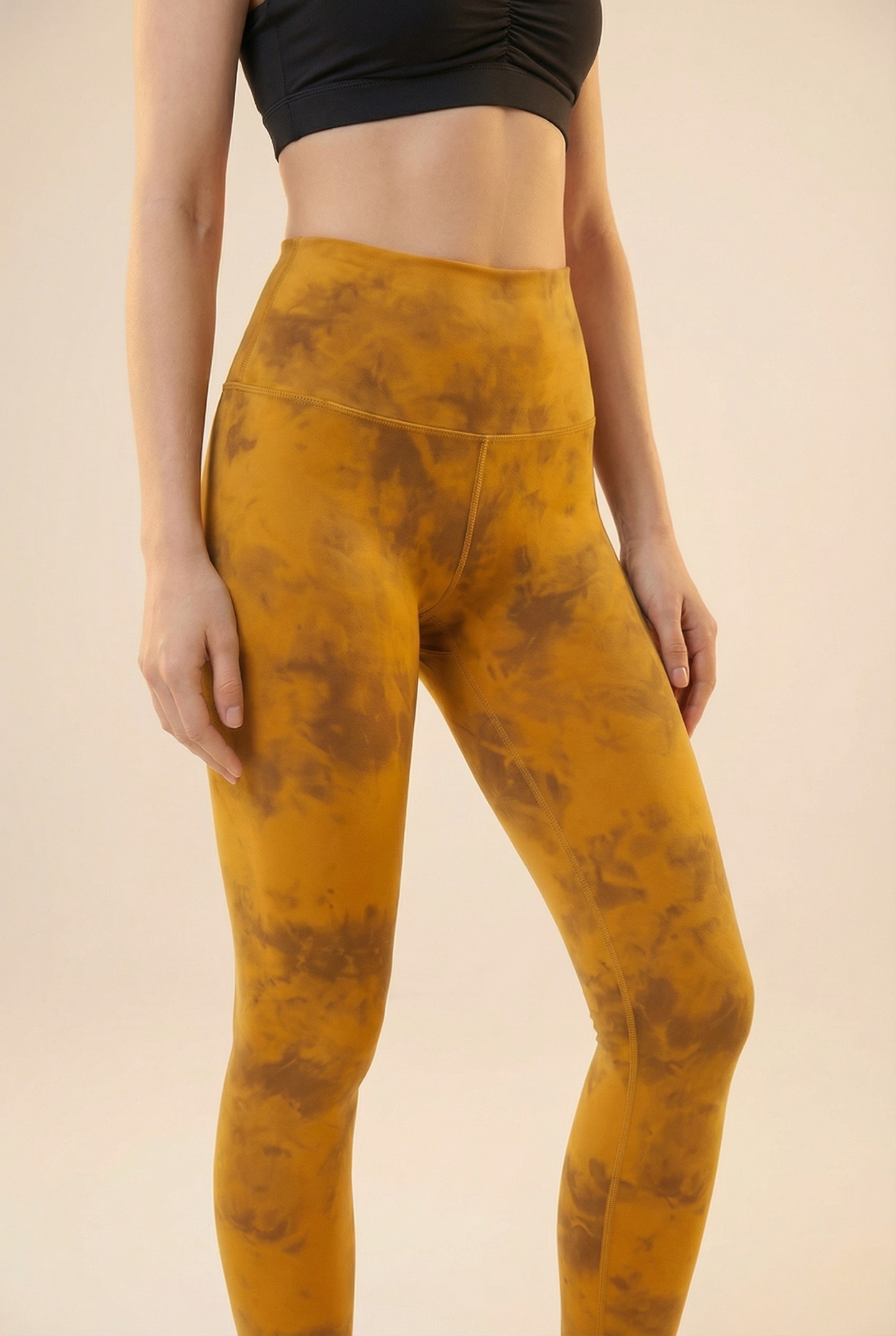 Tie-Dye Printed Lift High-Waist Legging  by PROFIT OUTFITS