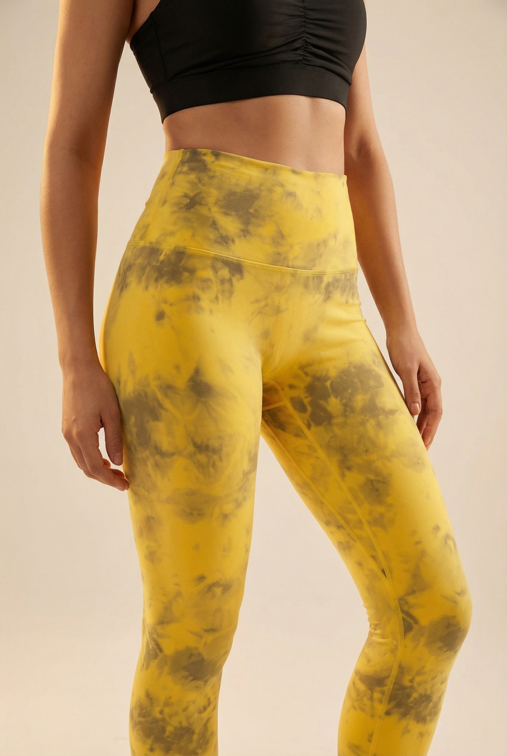 Tie-Dye Printed Lift High-Waist Legging  by PROFIT OUTFITS