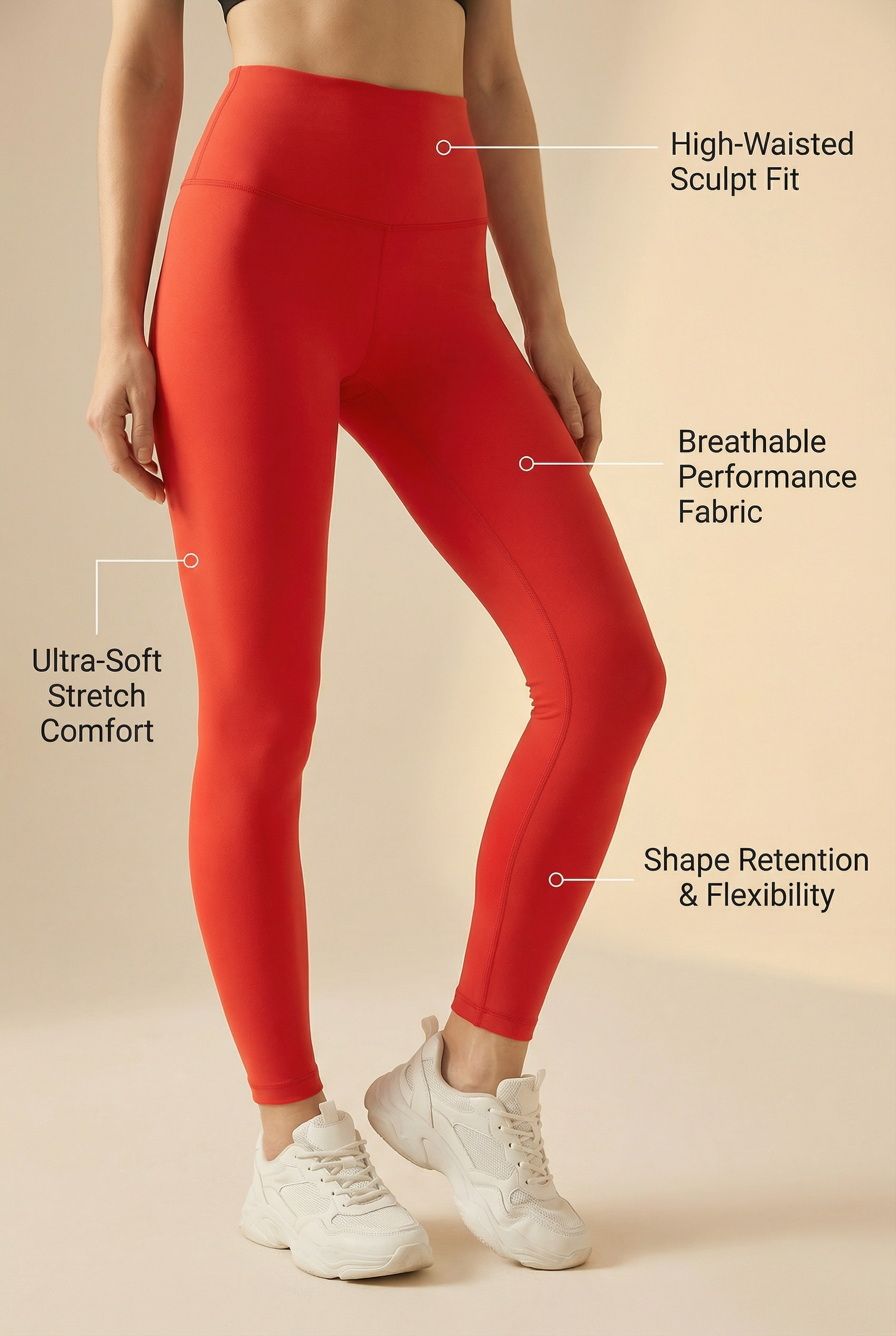 Contour Lift High-Waist Legging  by PROFIT OUTFITS