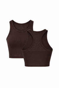 2-Pack CoreFit Racerback Sports Bra Apparel & Accessories > Activewear > Sports Bras > Multi-Packs by Profit Outfits