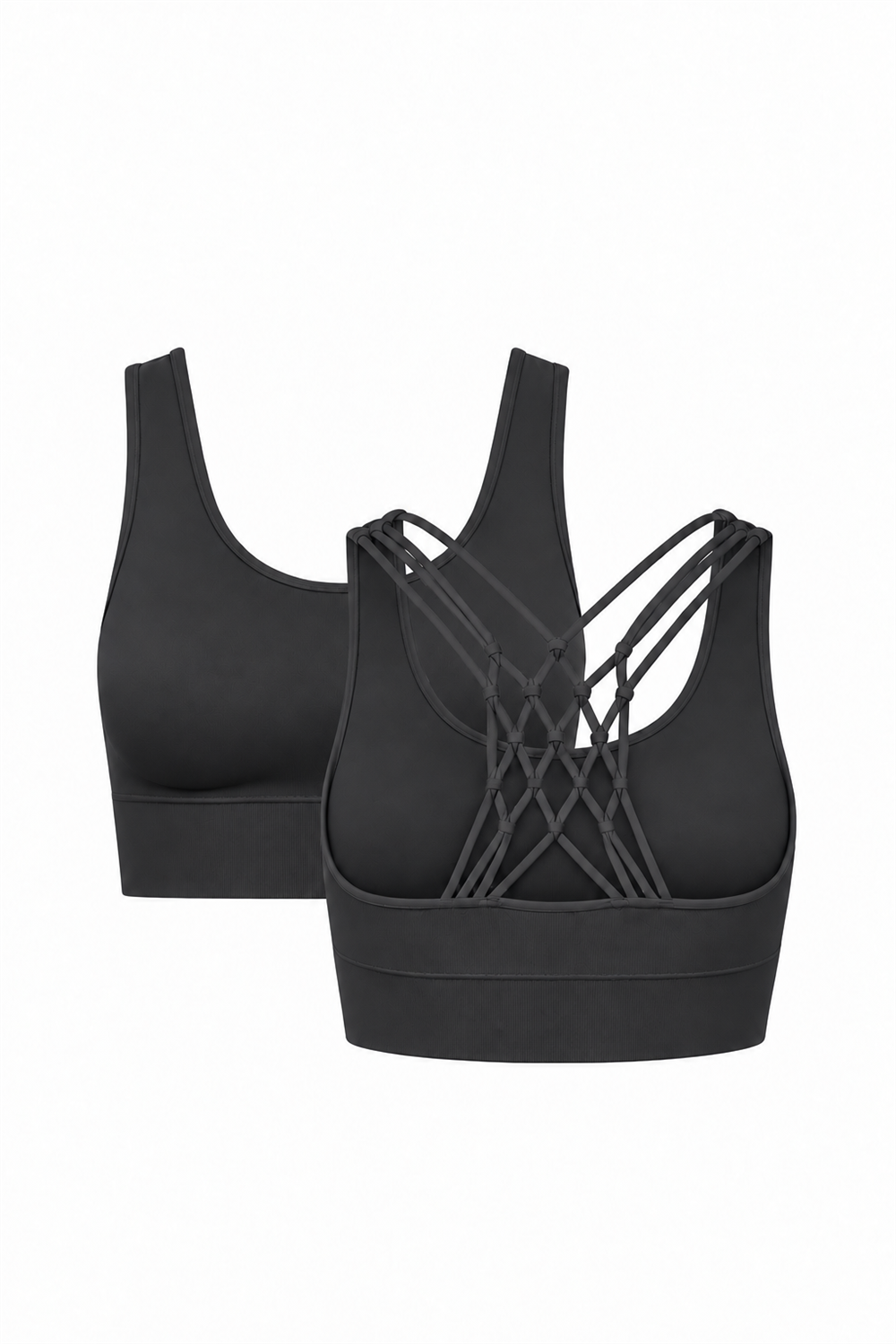 2-Pack CoreFit Racerback Sports Bra Apparel & Accessories > Activewear > Sports Bras > Multi-Packs by Profit Outfits
