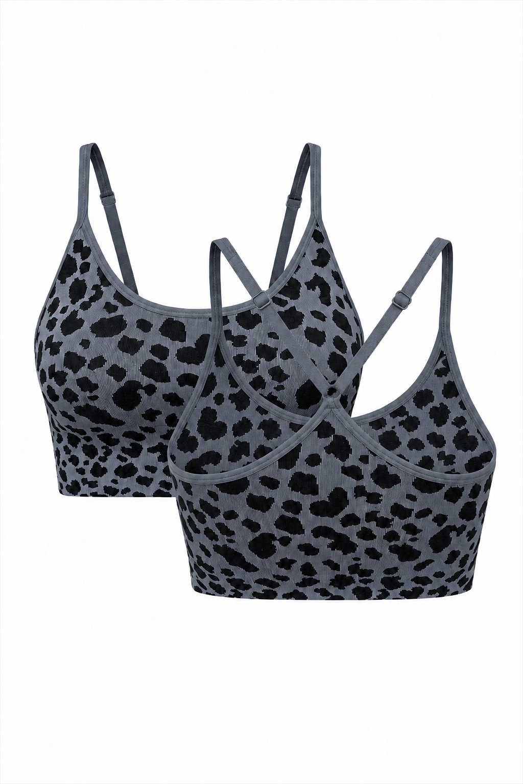 2-Pack CoreFit Racerback Sports Bra  by Profit Outfits