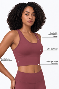 2-Pack CoreFit Racerback Sports Bra  by Profit Outfits