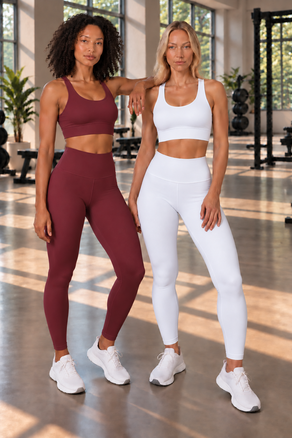 2-Pack CoreFit Racerback Sports Bra  by Profit Outfits