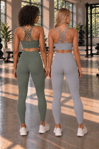 2-Pack CoreFit Racerback Sports Bra  by Profit Outfits