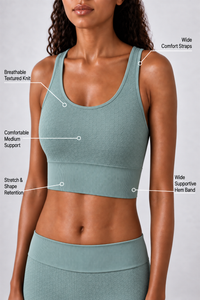 2-Pack CoreFit Racerback Sports Bra  by Profit Outfits