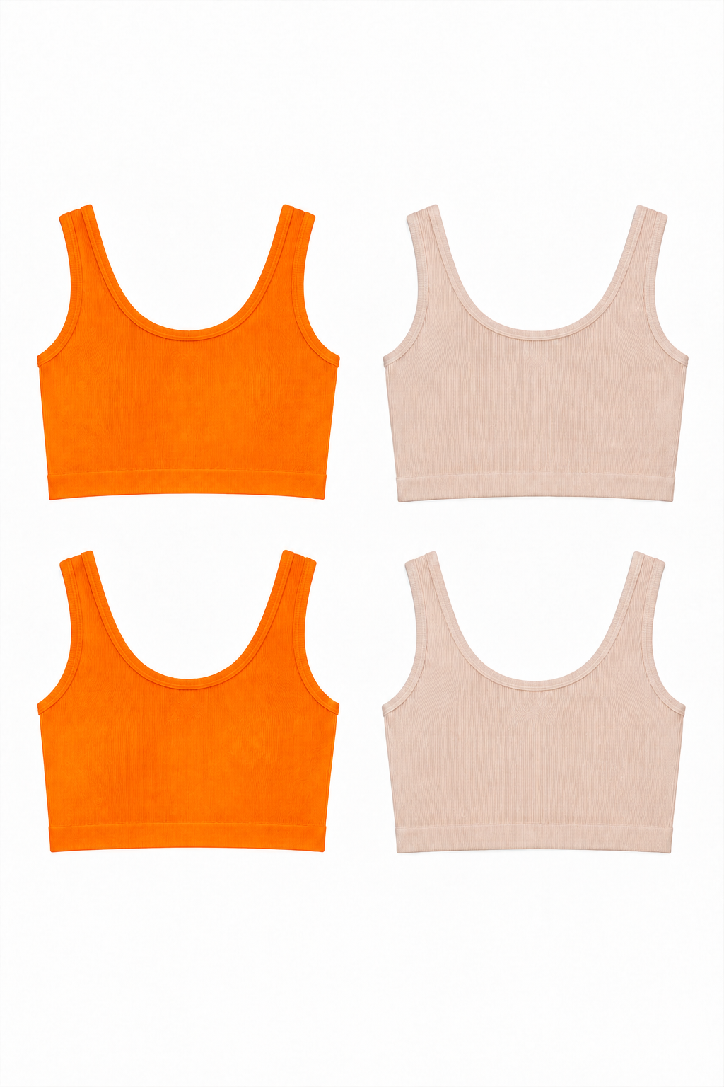 2-Pack CoreFit Racerback Sports Bra  by Profit Outfits