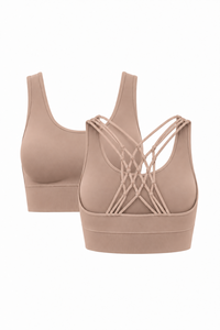 2-Pack CoreFit Racerback Sports Bra  by Profit Outfits