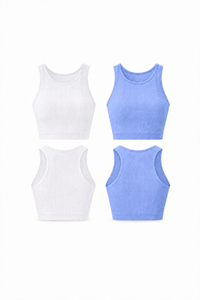2-Pack CoreFit Racerback Sports Bra  by Profit Outfits