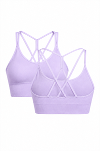 2-Pack CoreFit Racerback Sports Bra  by Profit Outfits