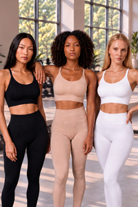 3-Pack CoreFit Racerback Sports Bra Apparel & Accessories > Activewear > Sports Bras > Multi-Packs by Profit Outfits
