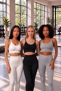 3-Pack CoreFit Racerback Sports Bra Apparel & Accessories > Activewear > Sports Bras > Multi-Packs by Profit Outfits