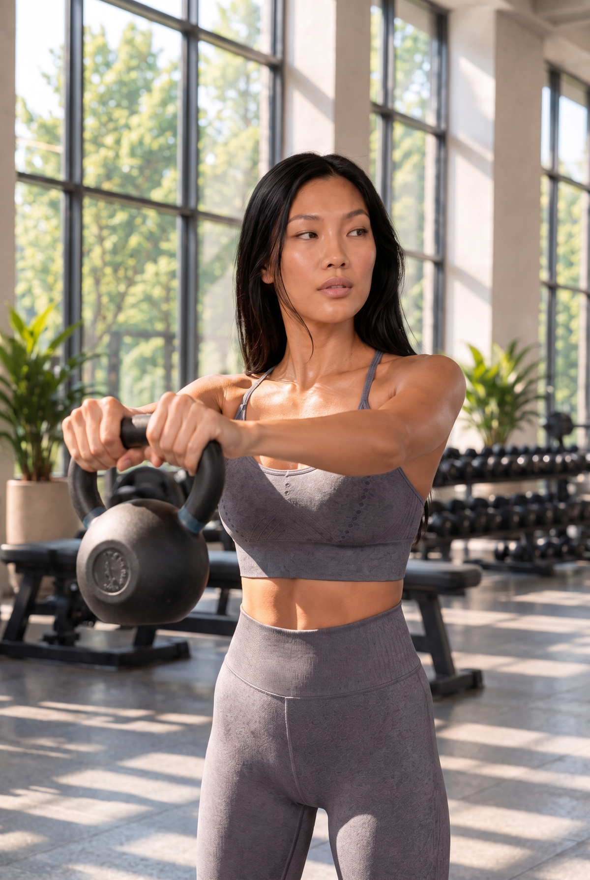 3-Pack CoreFit Racerback Sports Bra - High Risk Red/White/LT Heather Gray Apparel & Accessories > Activewear > Sports Bras > Multi-Packs by Profit Outfits