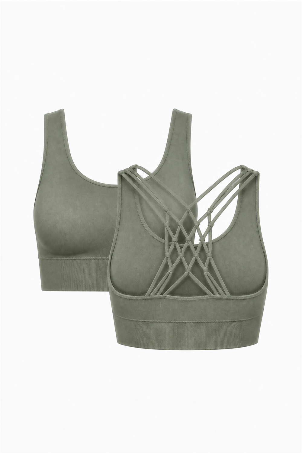 31509-2-SAGE / LT HEATHER GRAY