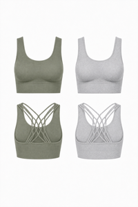 31509-2-SAGE / LT HEATHER GRAY
