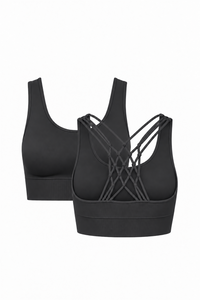 Lot de 2 soutiens-gorge de sport dos nageur CoreFit