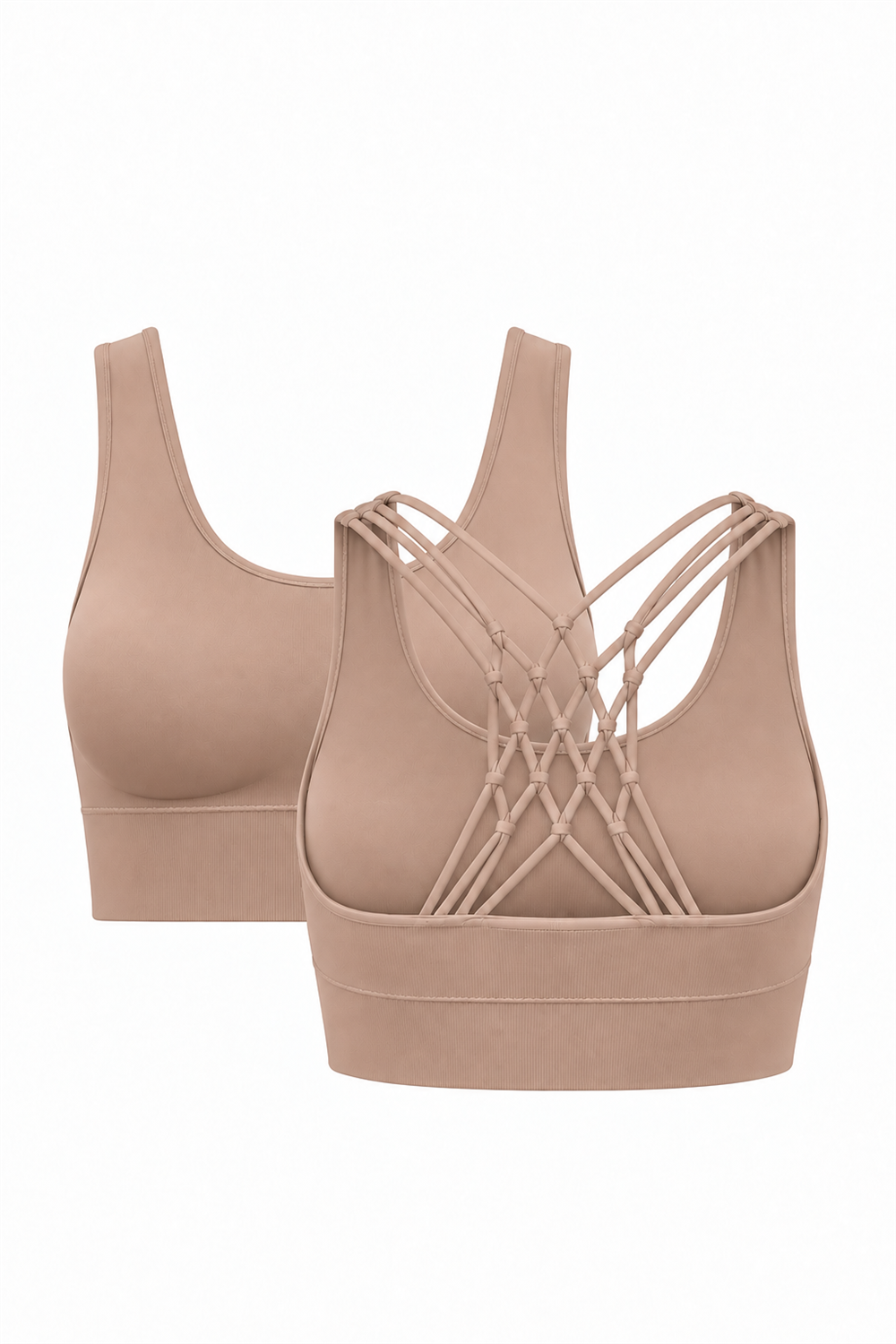 2-Pack CoreFit Racerback Sports Bra