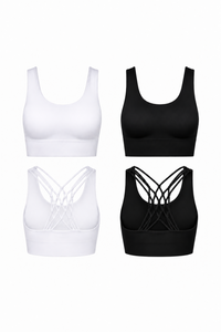 Soutien-gorge de sport dos nageur CoreFit, lot de 2