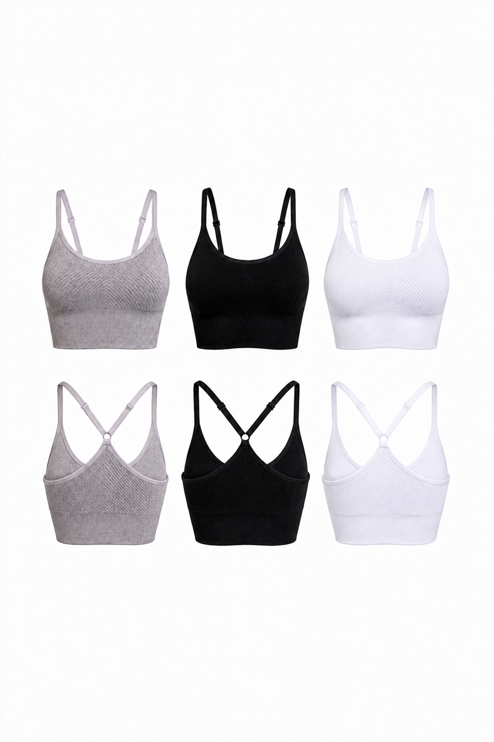 32340-3-WHITE / LT HEATHER GRAY / BLACK