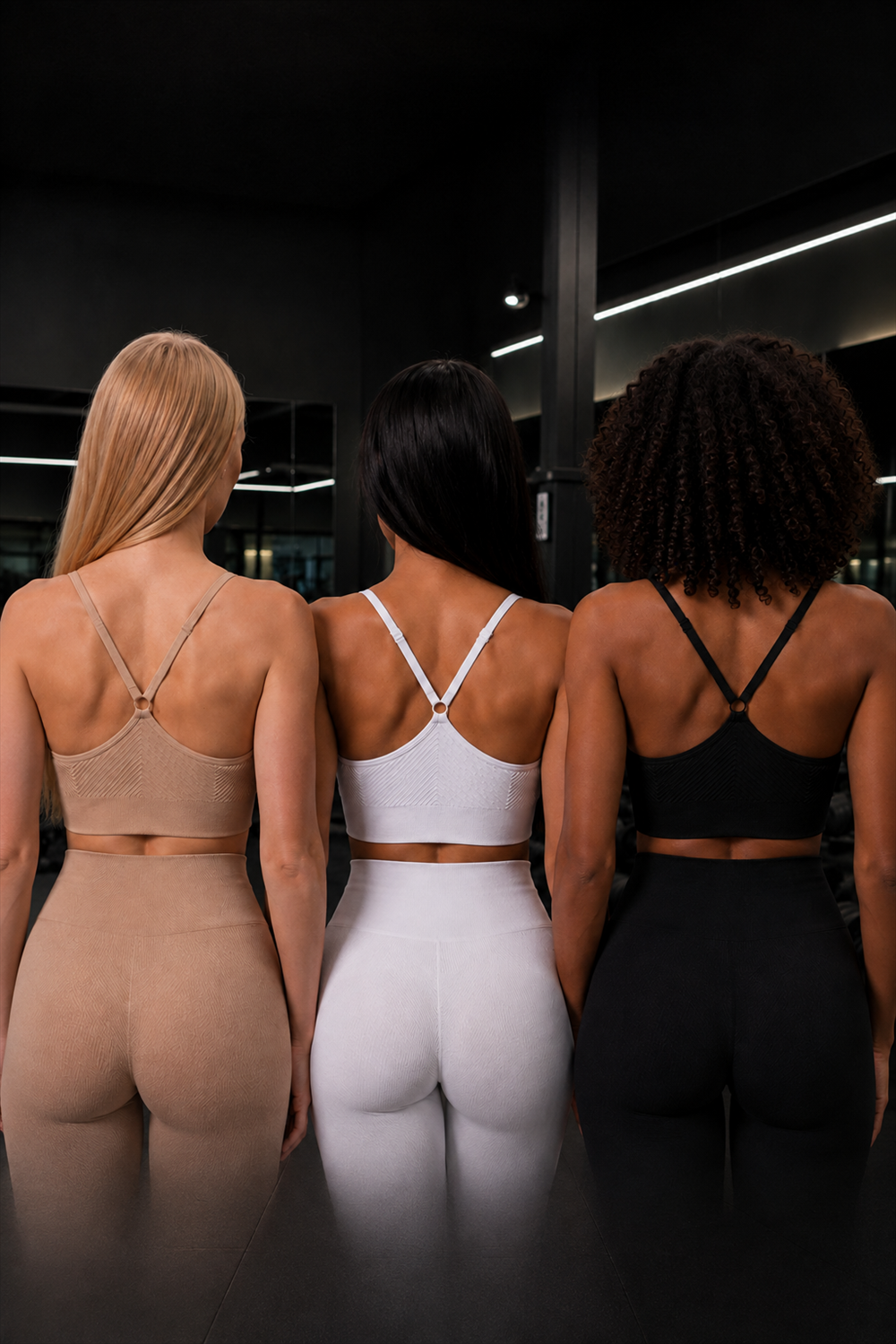 Soutien-gorge de sport dos nageur CoreFit, lot de 3