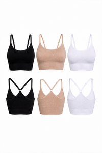 Soutien-gorge de sport dos nageur CoreFit, lot de 3
