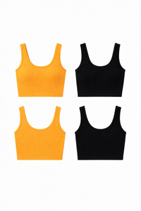 32418-2-APRICOT NECTAR   / BLACK