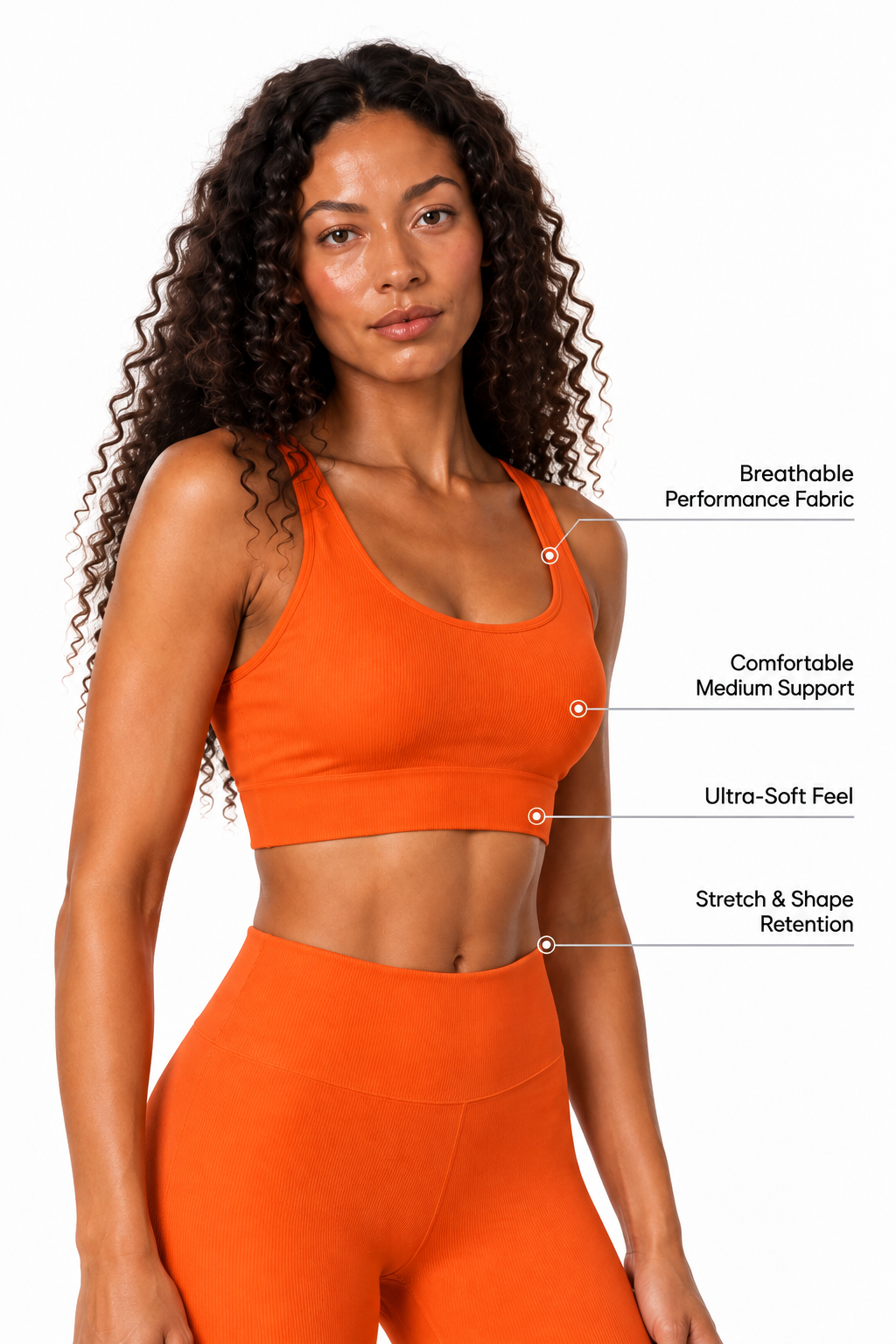 Lot de 2 soutiens-gorge de sport dos nageur CoreFit