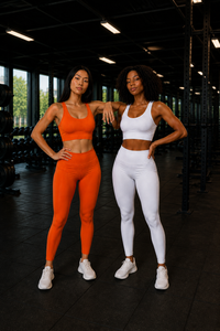 32418-2-TANGELO   / WHITE 