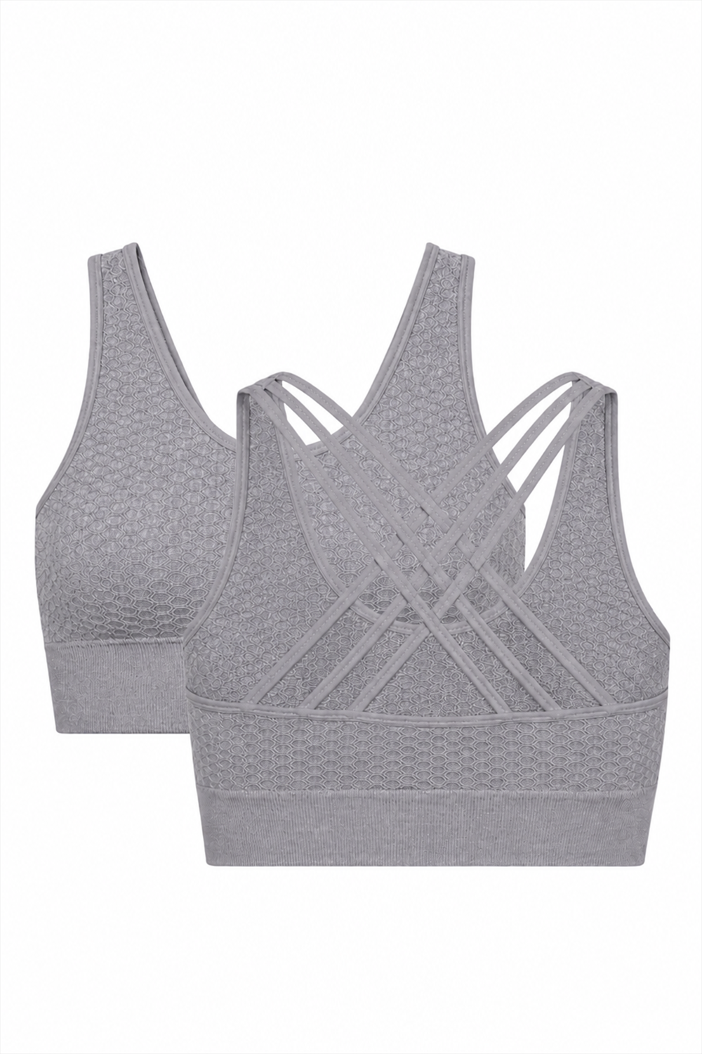 32529-2-BLACK / LT HEATHER GRAY