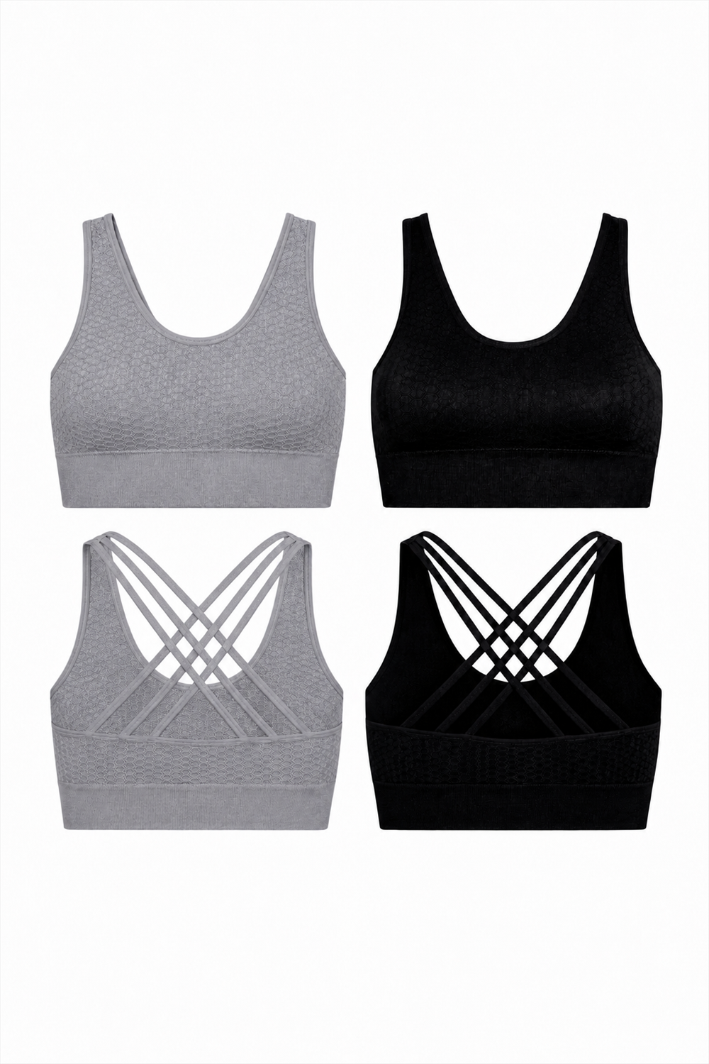 32529-2-BLACK / LT HEATHER GRAY