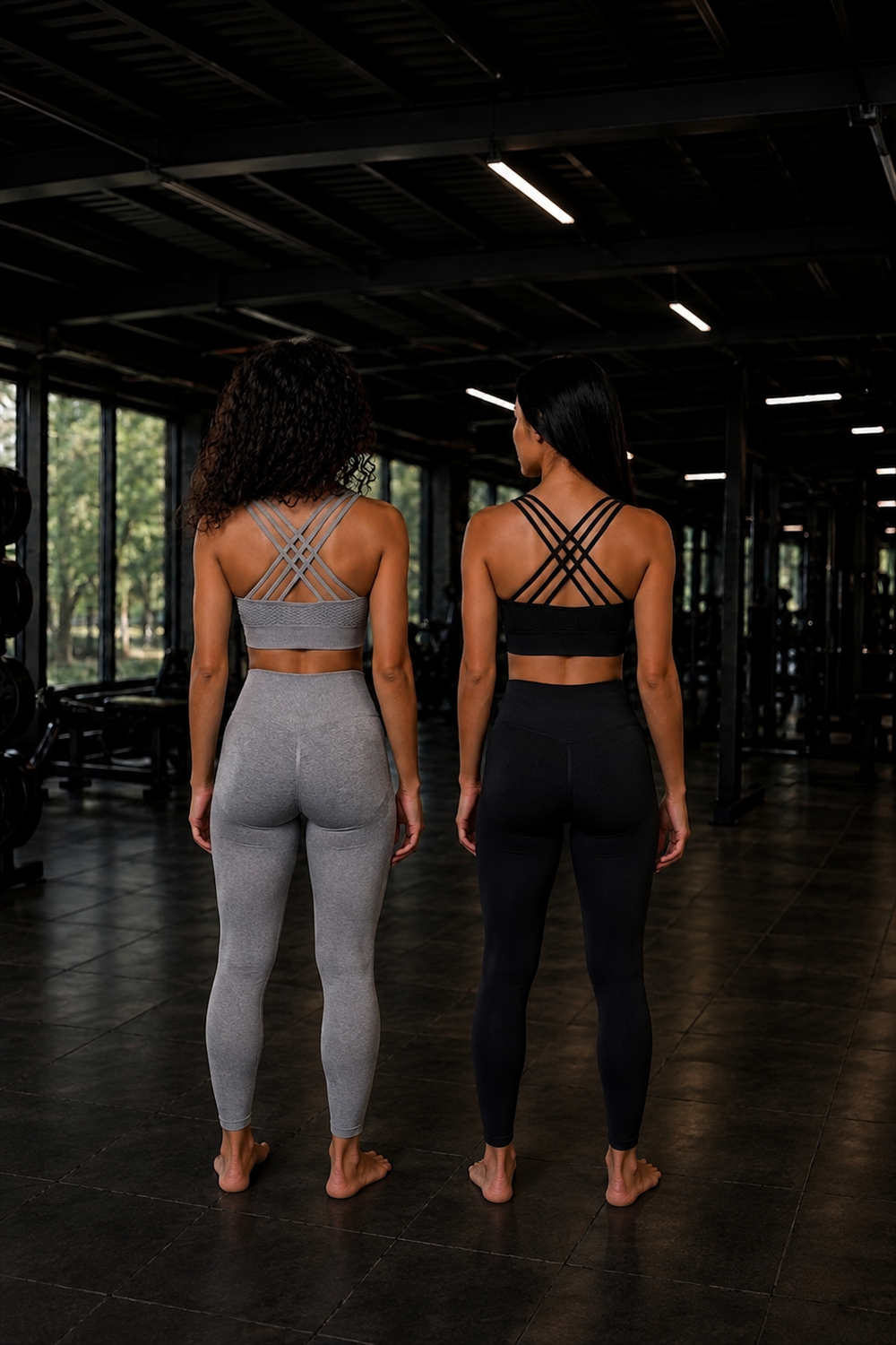 32529-2-BLACK / LT HEATHER GRAY