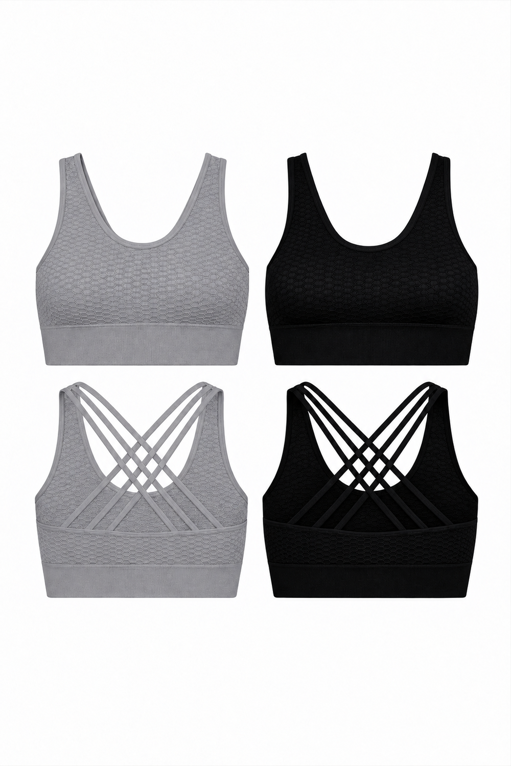 Soutien-gorge de sport dos nageur CoreFit (lot de 2)