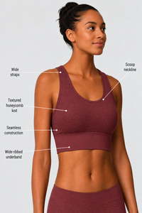 Soutien-gorge de sport dos nageur CoreFit, lot de 2