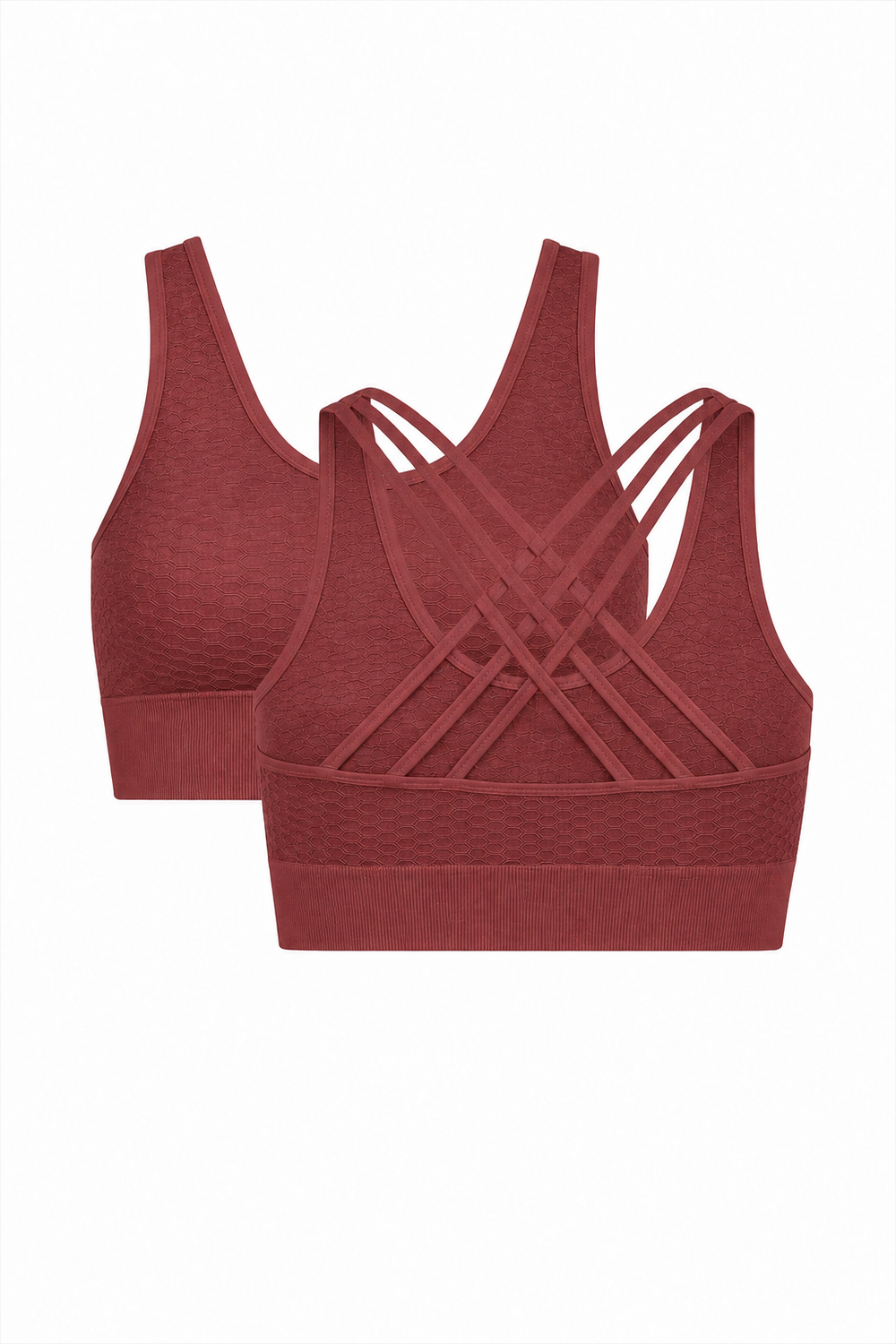 Soutien-gorge de sport dos nageur CoreFit, lot de 2