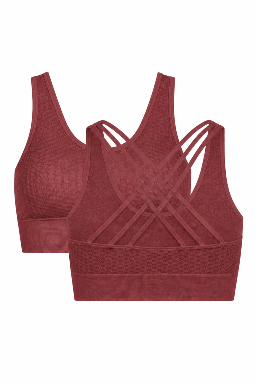 32529-2-ROSE BROWN / LT HEATHER GRAY