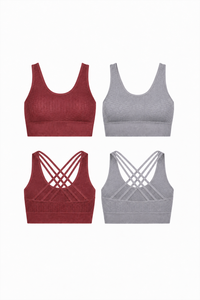 32529-2-ROSE BROWN / LT HEATHER GRAY