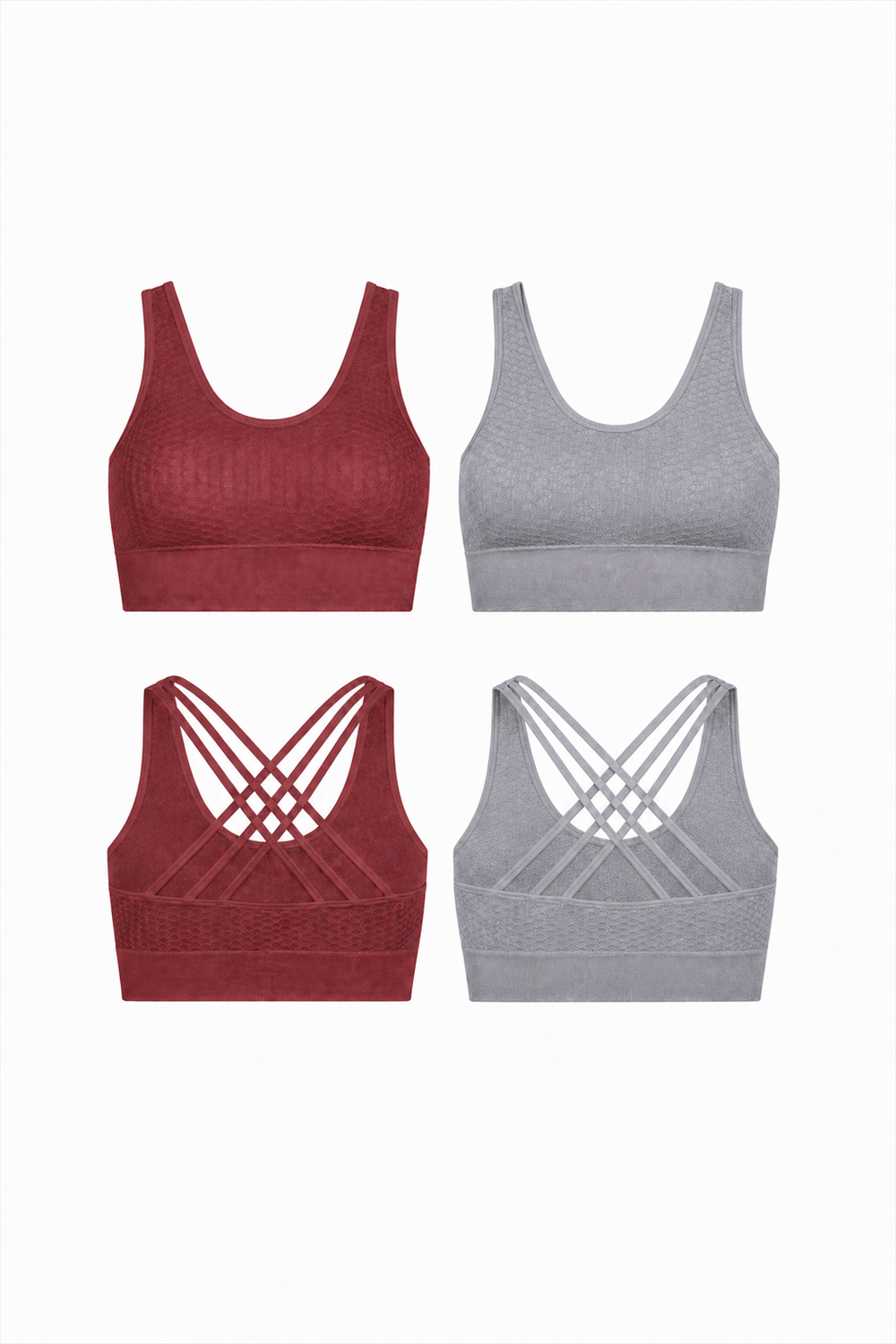 32529-2-ROSE BROWN / LT HEATHER GRAY