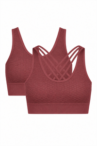 Soutien-gorge de sport dos nageur CoreFit, lot de 2