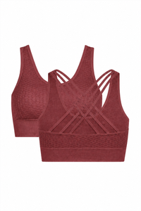 32529-2-ROSE BROWN / WHITE