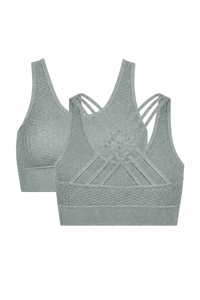 32529-2-SAGE / LT HEATHER GRAY
