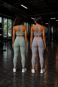 32529-2-SAGE / LT HEATHER GRAY