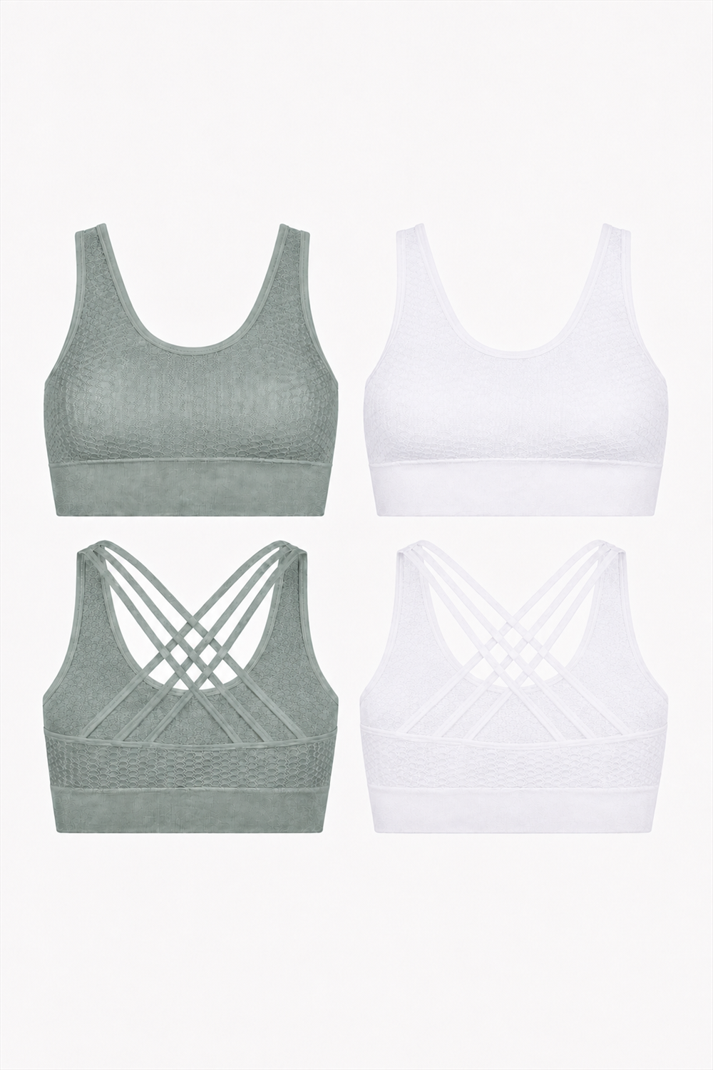 32529-2-SAGE / WHITE