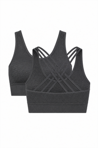 Lot de 2 soutiens-gorge de sport dos nageur CoreFit