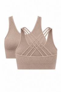 Paquete de 2 sostenes deportivos CoreFit Racerback