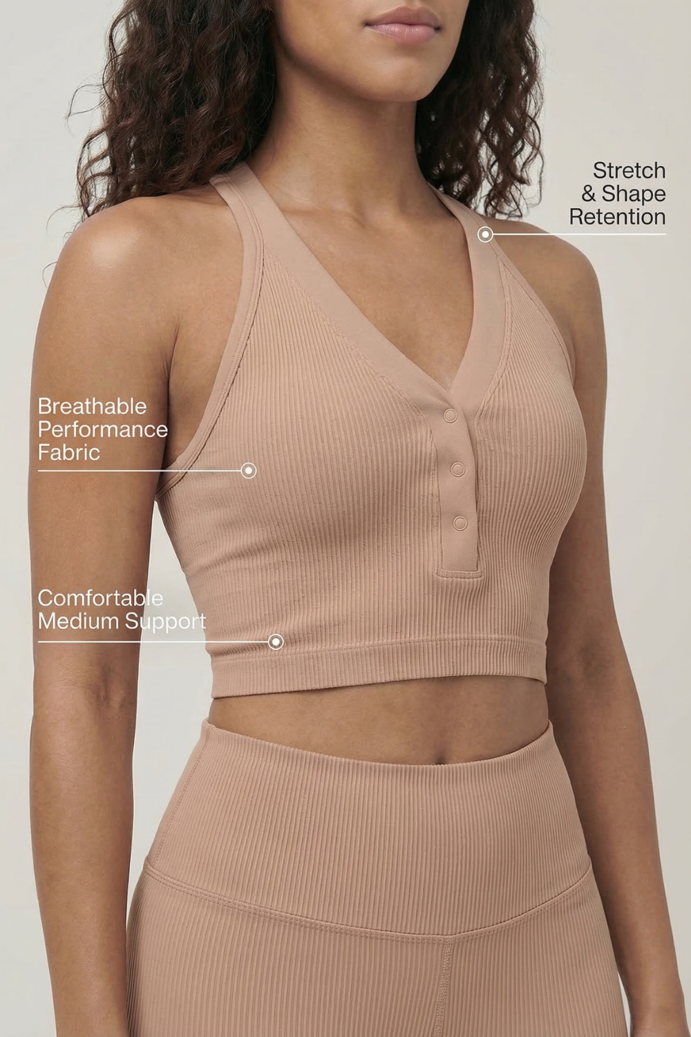 Sujetador deportivo CoreFit Racerback