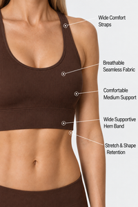 Lot de 2 soutiens-gorge de sport dos nageur CoreFit