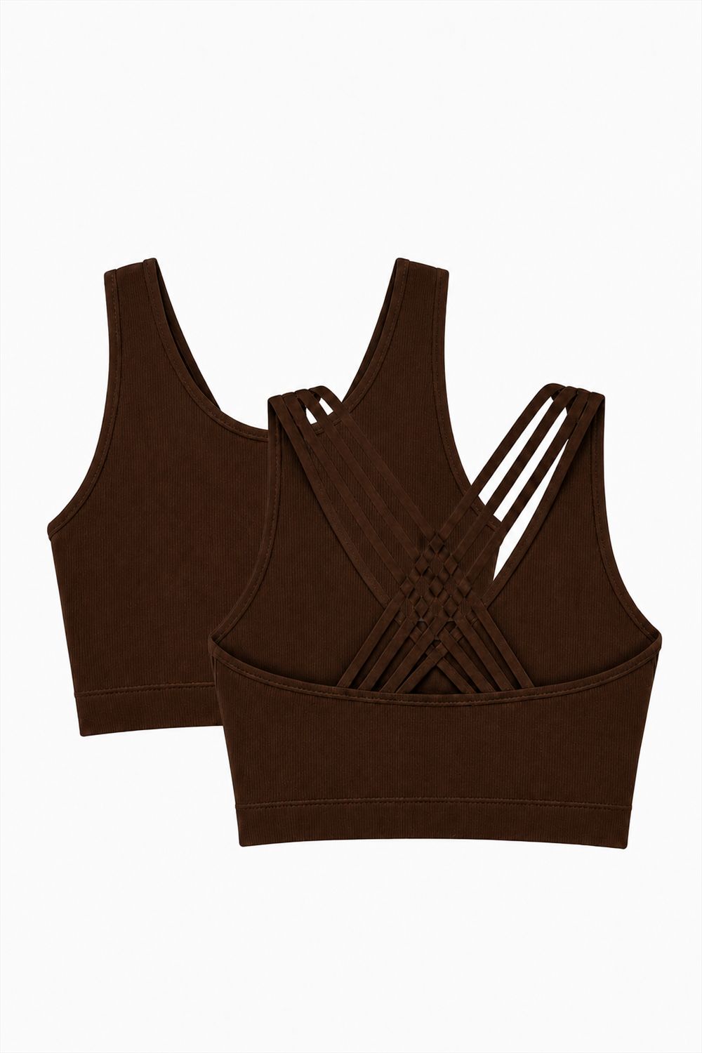 Lot de 2 soutiens-gorge de sport dos nageur CoreFit