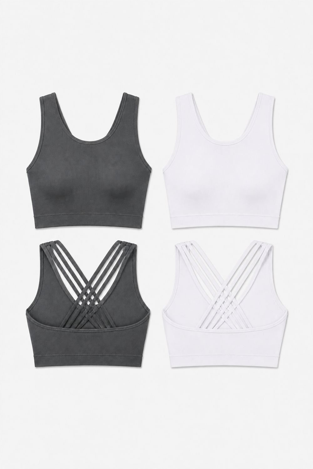 Soutien-gorge de sport dos nageur CoreFit, lot de 2